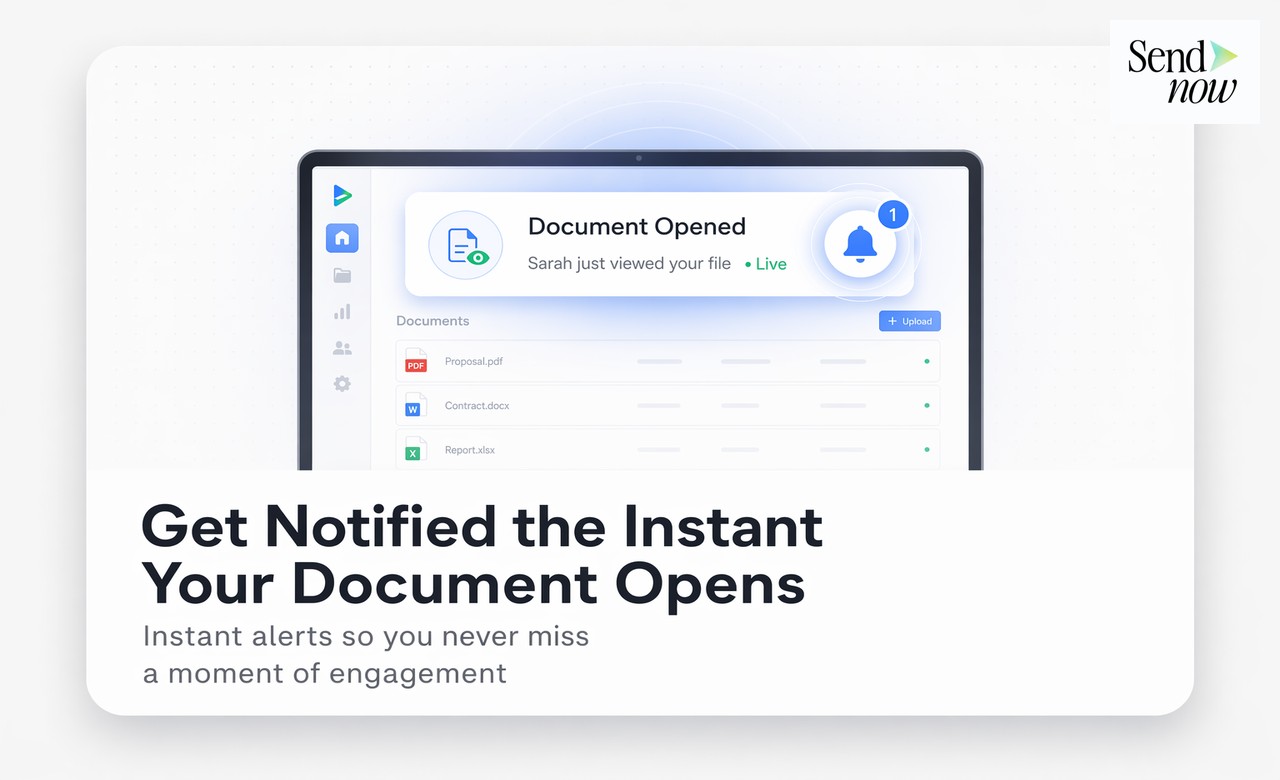 How to Get Notified the Moment Someone Opens Your Document