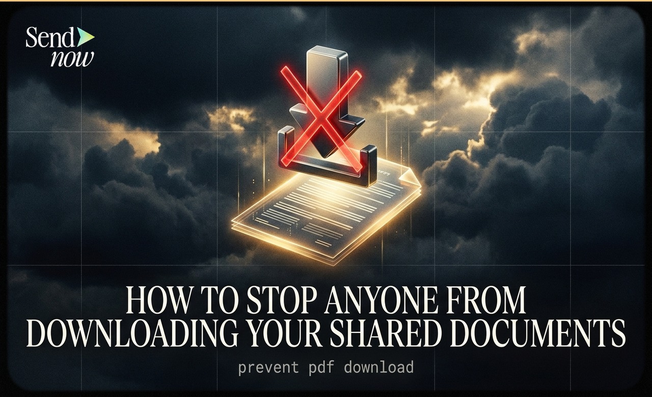 How to Stop Anyone From Downloading Your Shared Documents