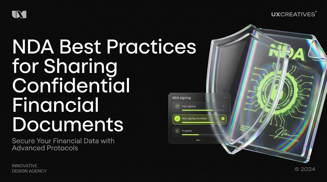 NDA Best Practices for Sharing Confidential Financial Documents