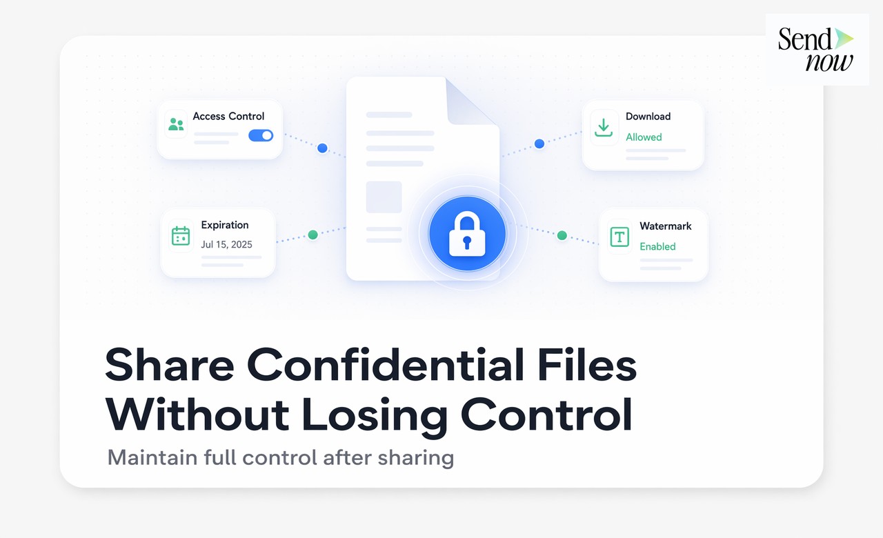 How to Share Confidential Files Without Losing Control After You Hit Send