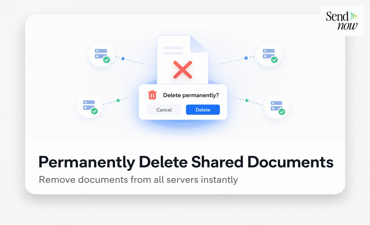How to Permanently Delete a Shared Document From All Servers