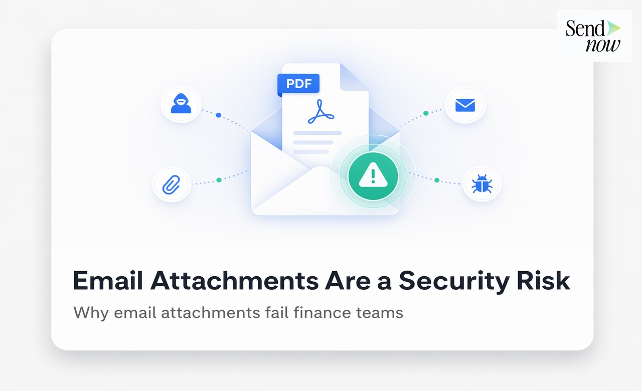 Why Email Attachments Are a Security Risk for Finance Teams