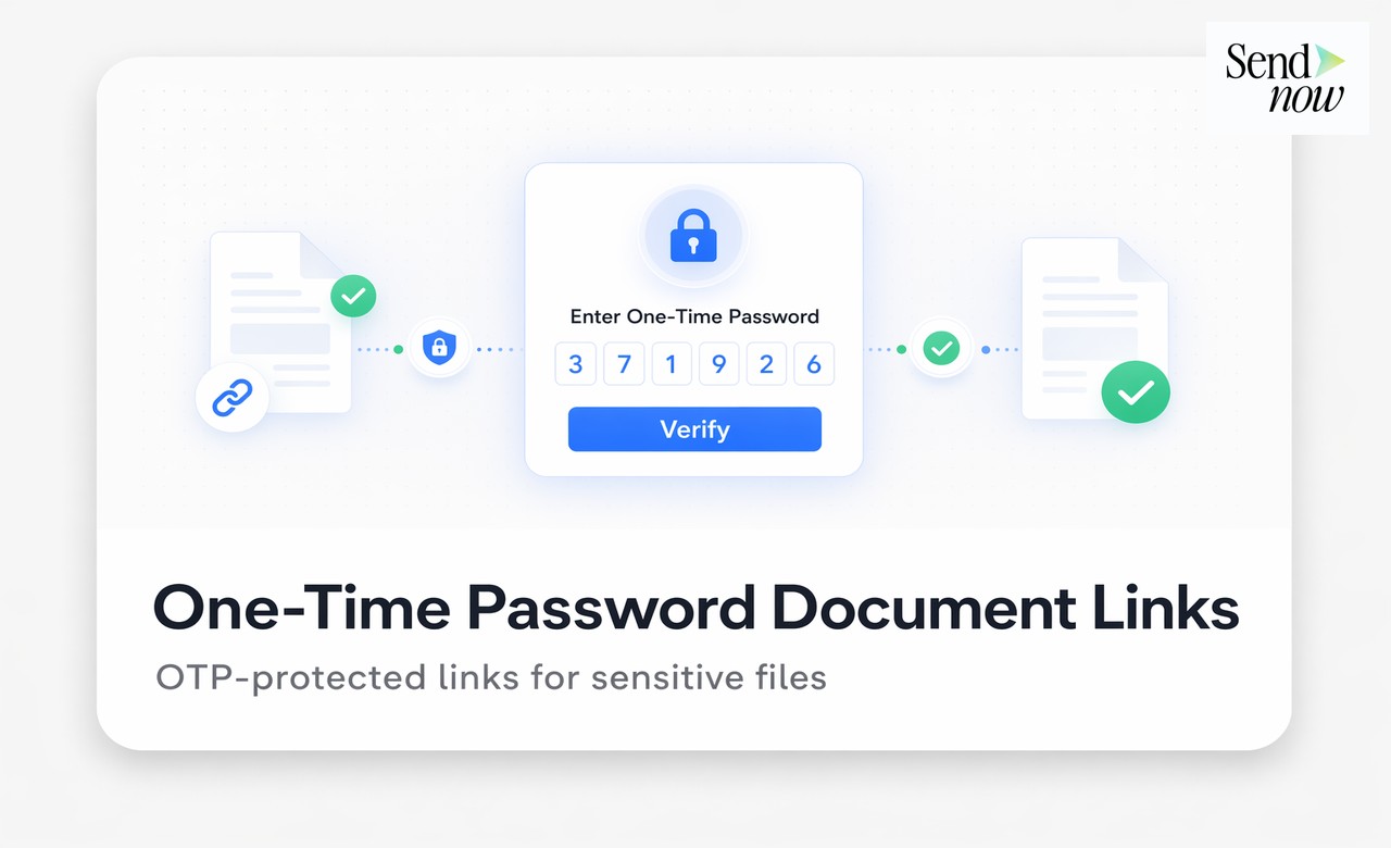 How to Add One-Time Password Protection to a Document Link