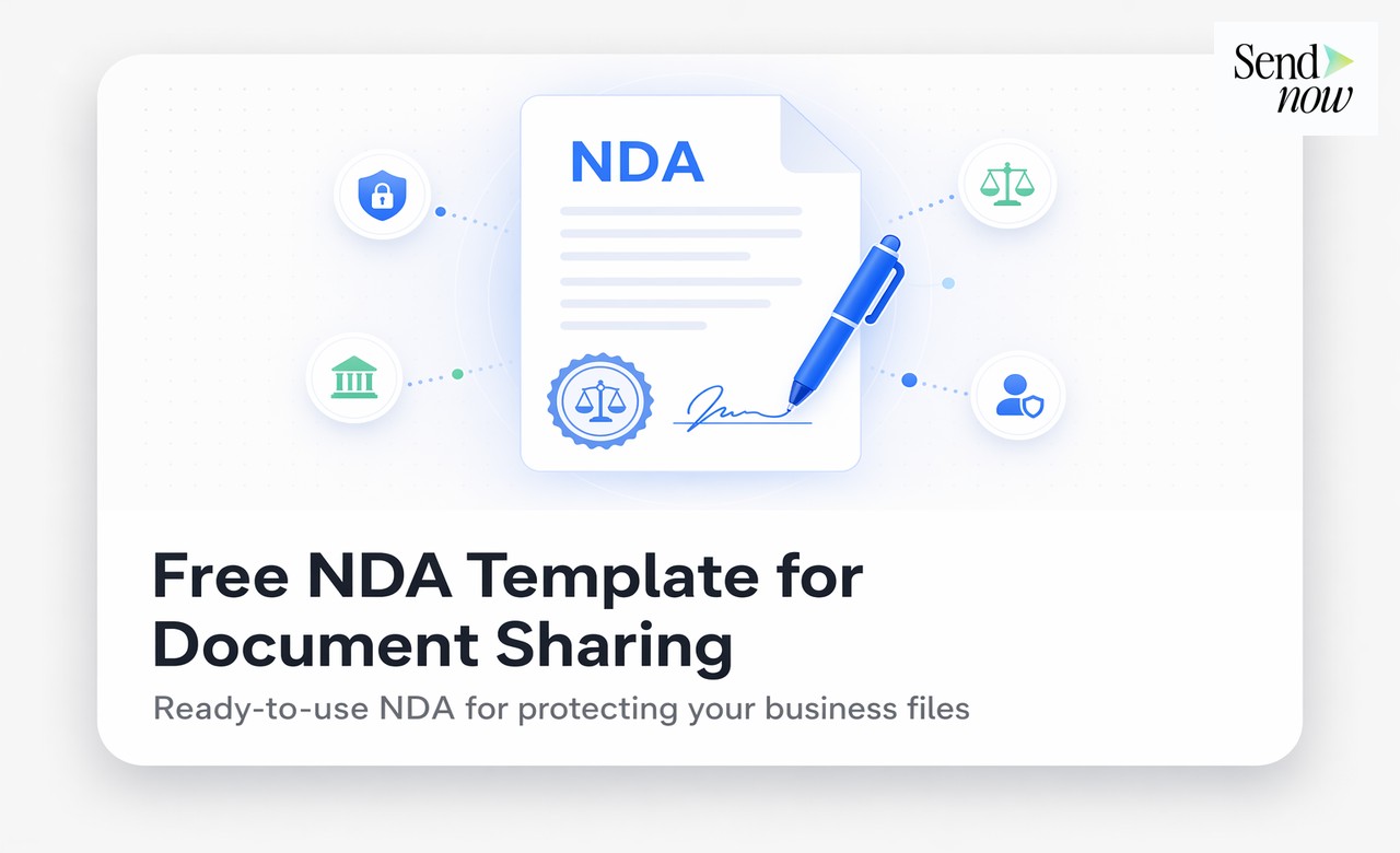 Free NDA Template for Sharing Confidential Business Documents