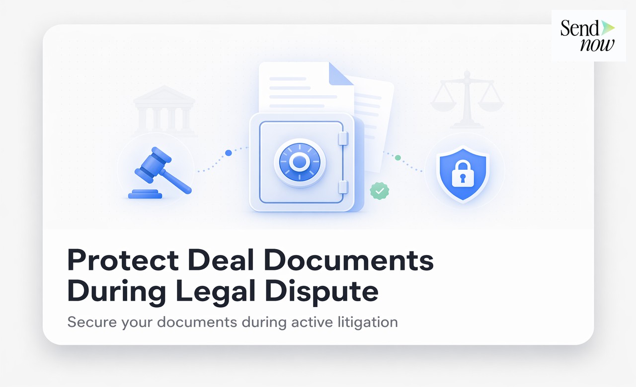 How to Protect Deal Documents During a Legal Dispute