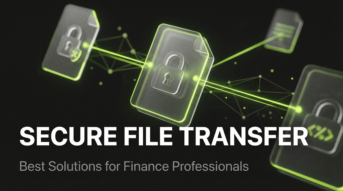 Best Secure File Transfer Solutions for Finance Professionals