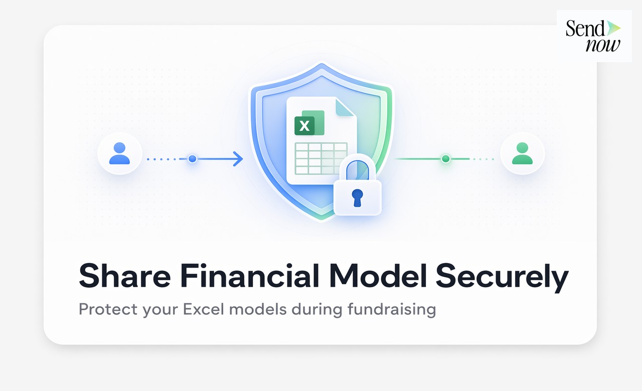 How to Share a Financial Model With an Investor Securely