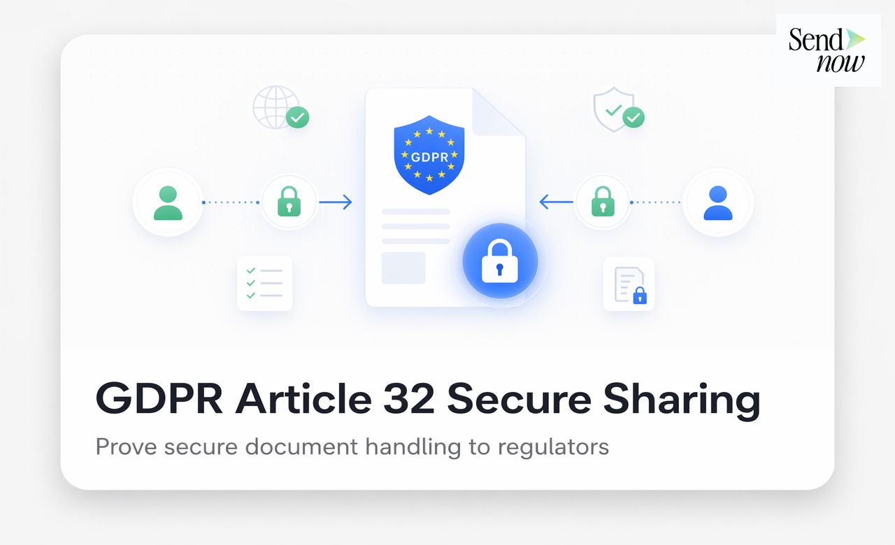 GDPR Article 32: How to Prove You Share Documents Securely