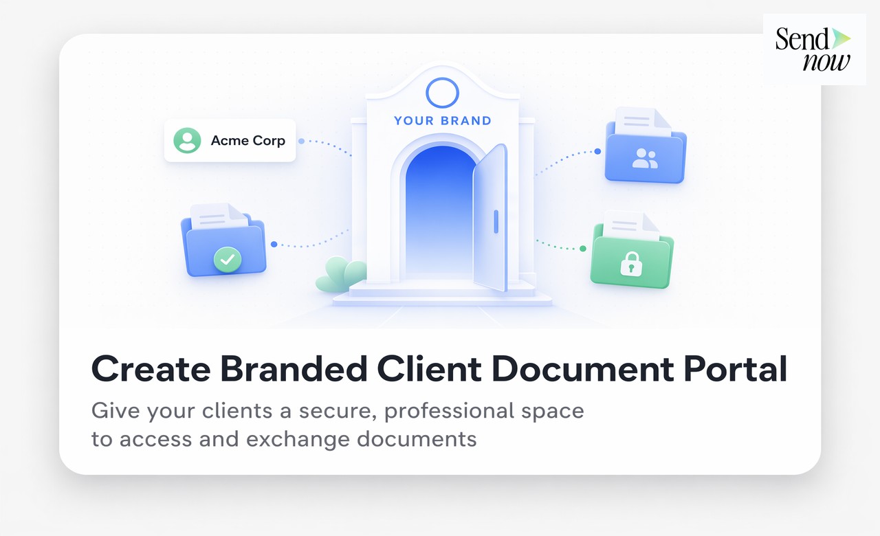 How to Create a Branded Client Document Portal in Minutes