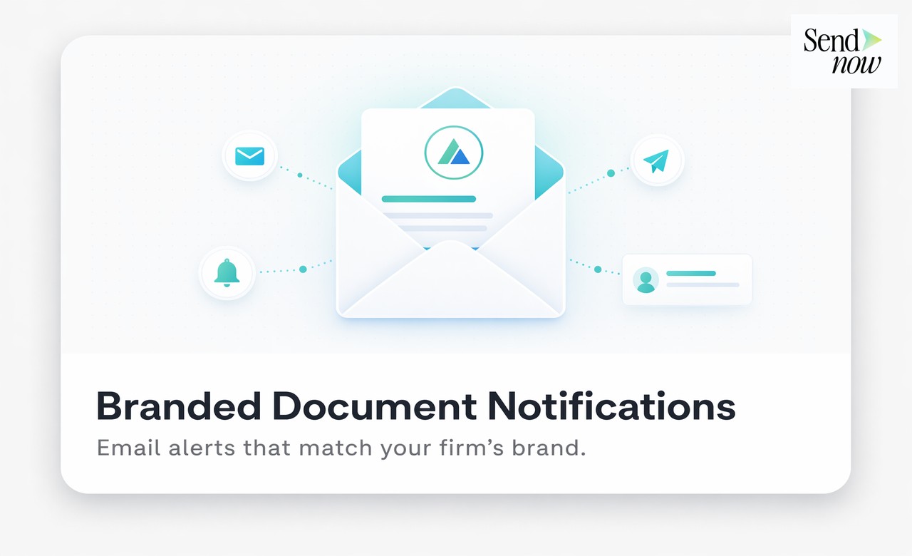 How to Send Branded Document Notifications That Match Your Firm