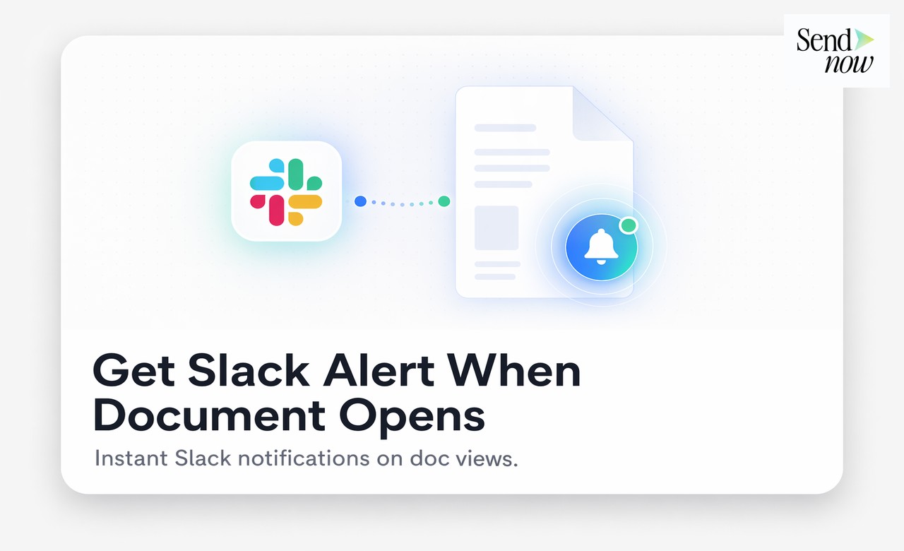 How to Get a Slack Alert Every Time Someone Opens Your Document